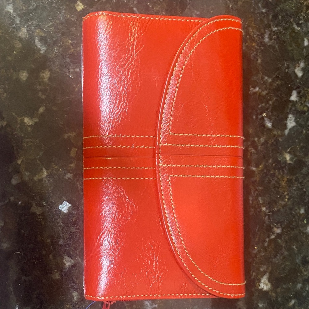 Red Leather Wallet